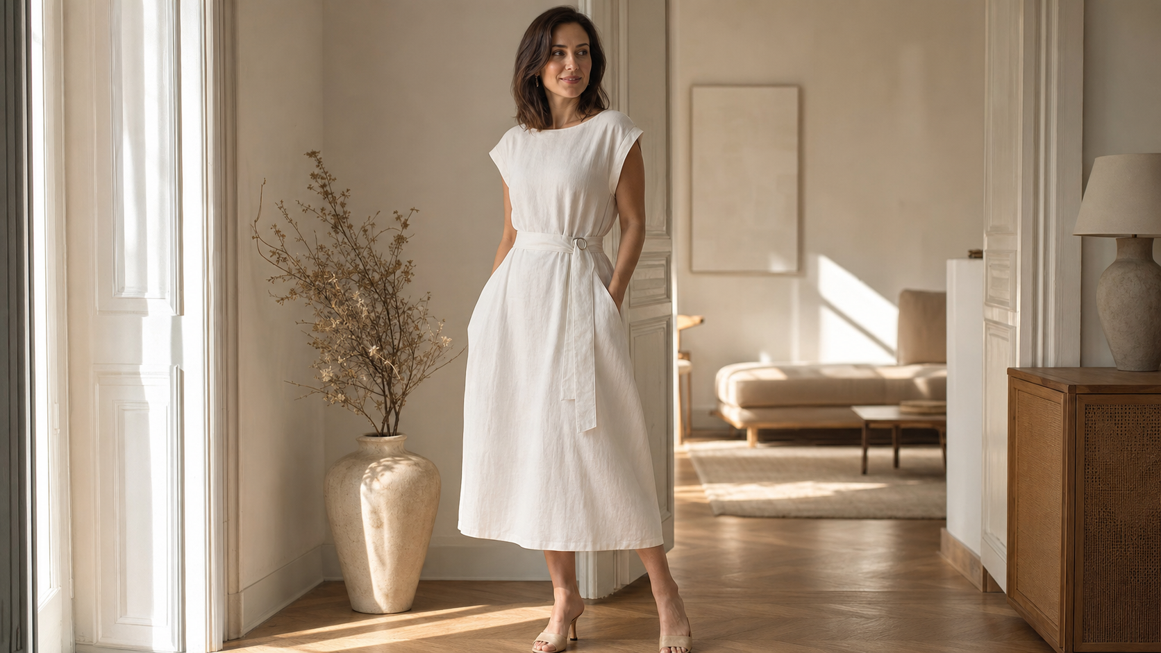 Cum porți haine albe fără să se vadă lenjeria: ghid pentru un look impecabil