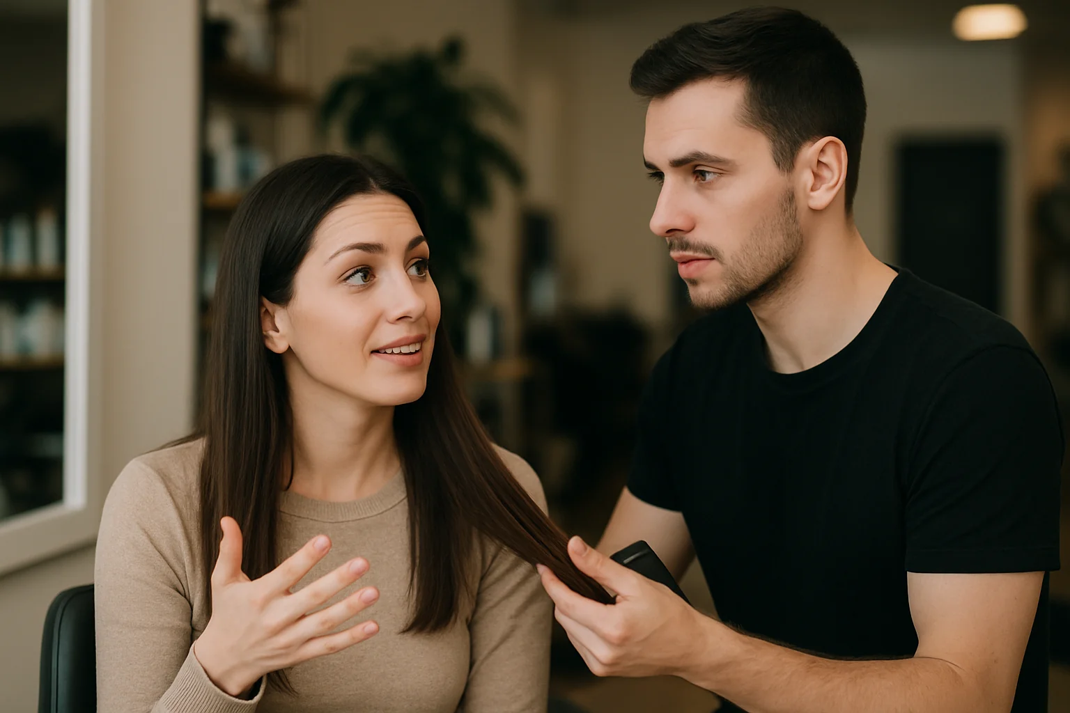 Cum vorbești cu stilistul ca să obții rezultatul pe care ți-l dorești