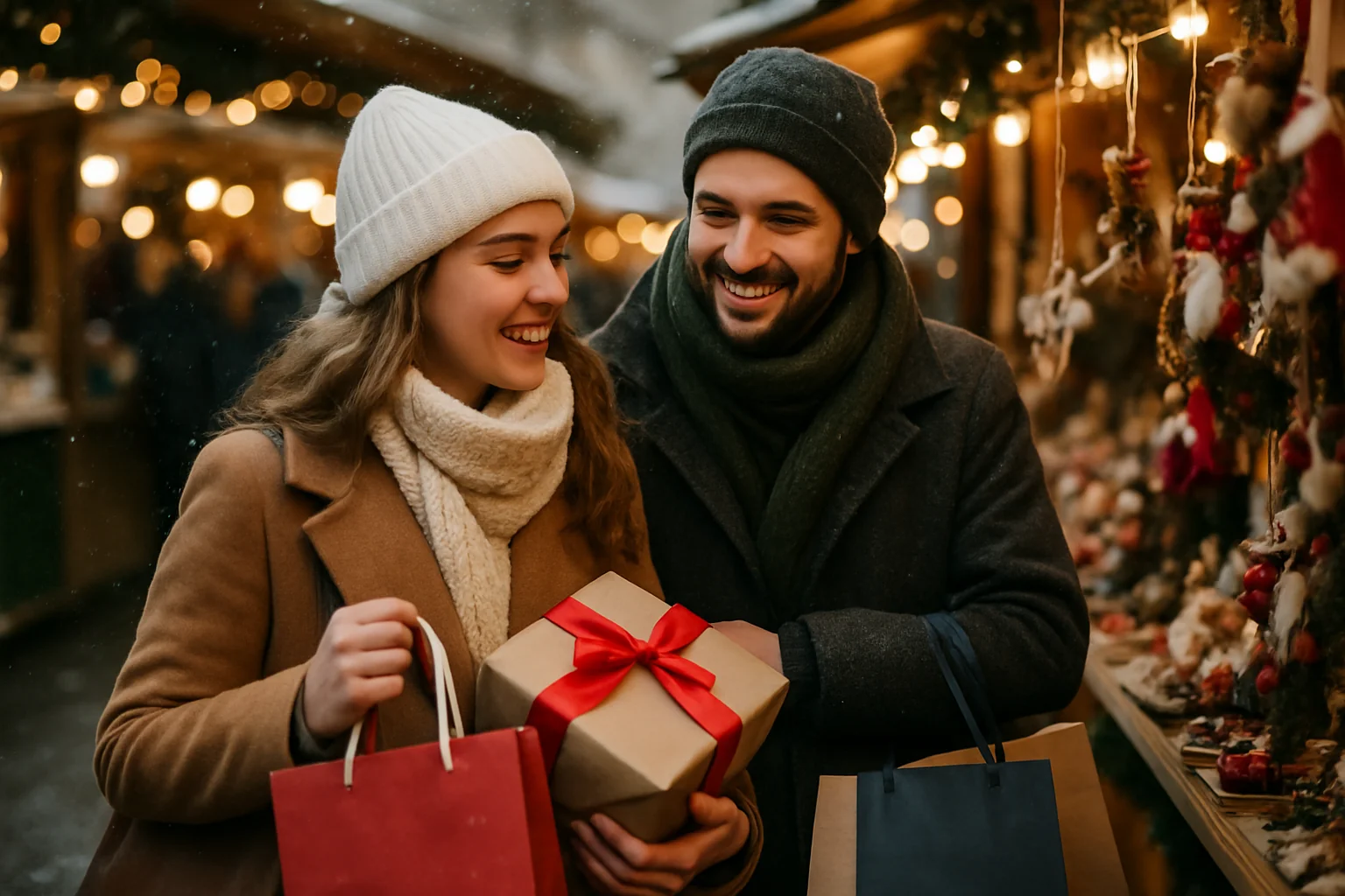 Experiențe de shopping pentru cadouri de iarnă