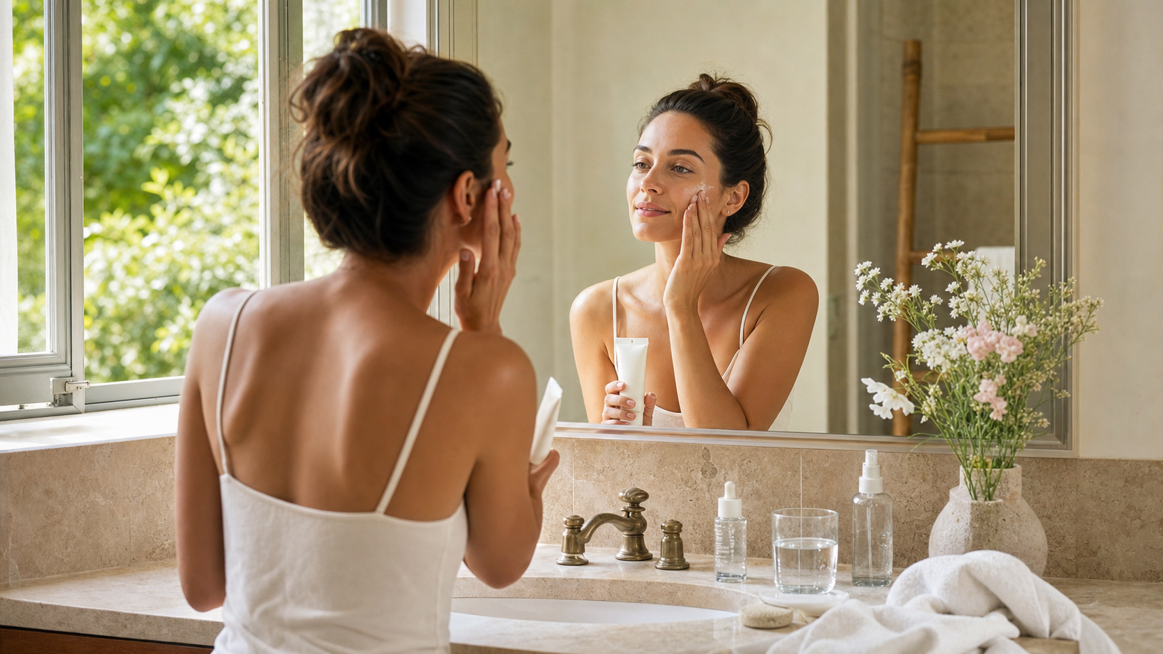 Rutina minimalistă de skincare pentru zile toride: ce păstrezi și la ce renunți vara