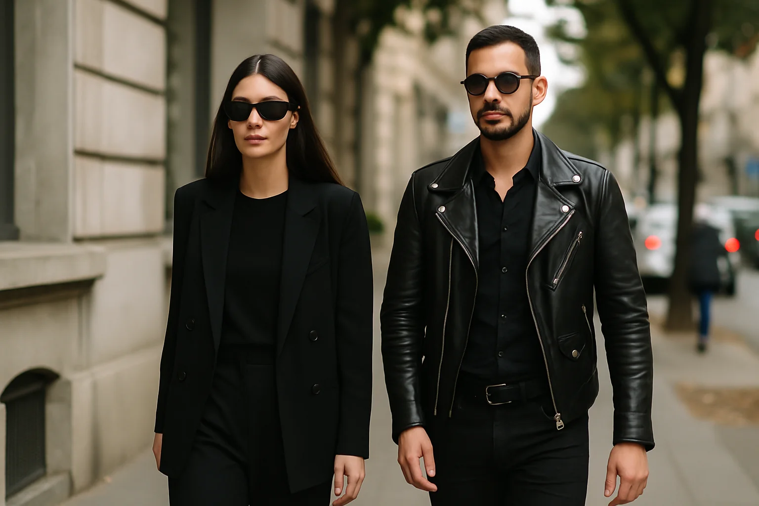 Ținute all-black care nu arată plictisitor